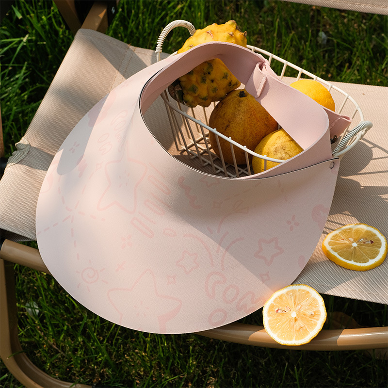 Sombrero de protección solar para niños Sombrero de verano al aire libre Sombrero de niña Sombrero de bebé Sombrero de techo vacío Deportes al aire libre Sombrero de niño