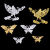 Ancient style alloy accessories Flying bird fairy crane DIY jewelry accessories Ancient wind babies to crown bride's head jewelry butterfly material