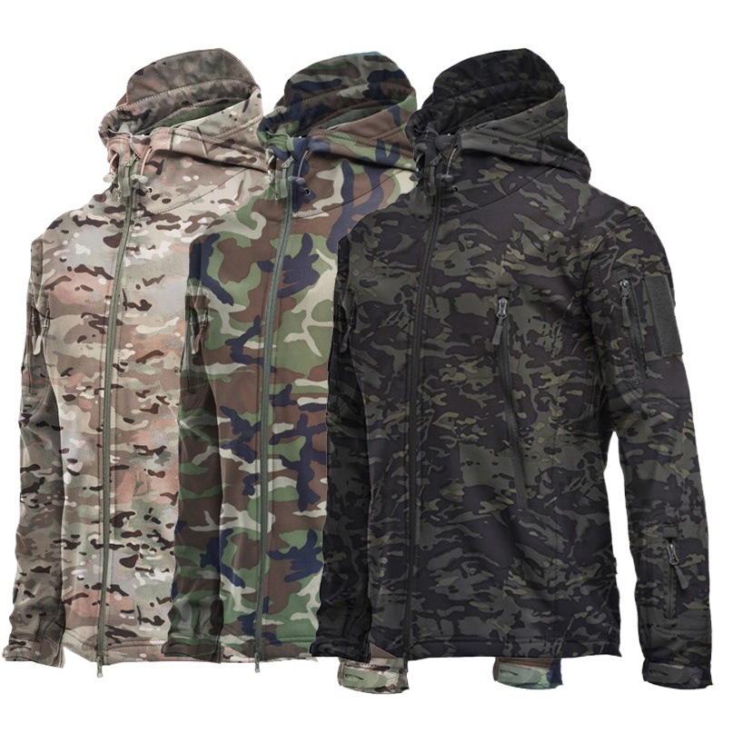 Chaqueta soft shell fleece impermeable cortaviento tres en uno
