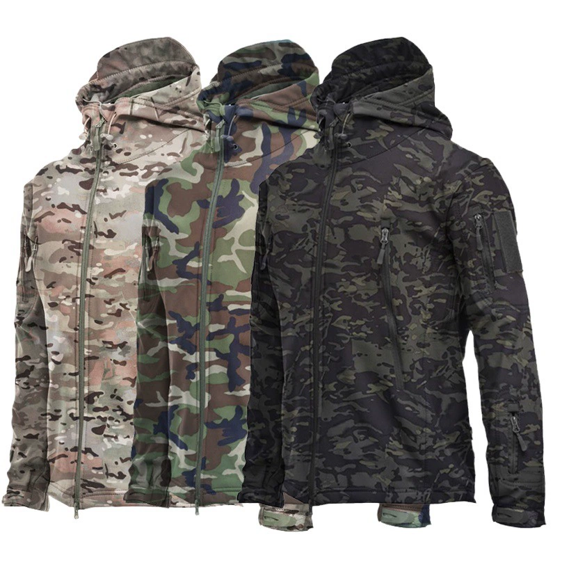 Открытый мягкий чехол для флиса для мужчин и женщин осенью и зимой ветрозащитный водонепроницаемый, дышащий и теплый куртка три в одном кожаный костюм акулы