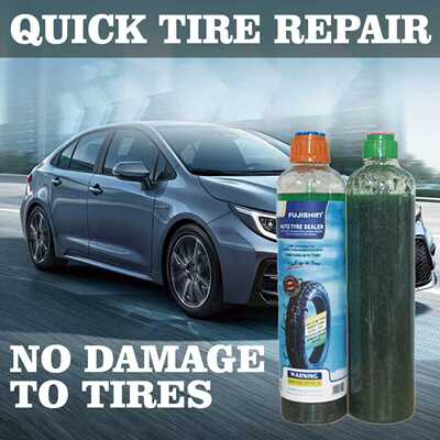 AUTO TIRE SEALER жидкость для ремонта шин мотоциклов, электромотоциклов и велосипедов, самовосстанавливающаяся жидкость прямо с завода