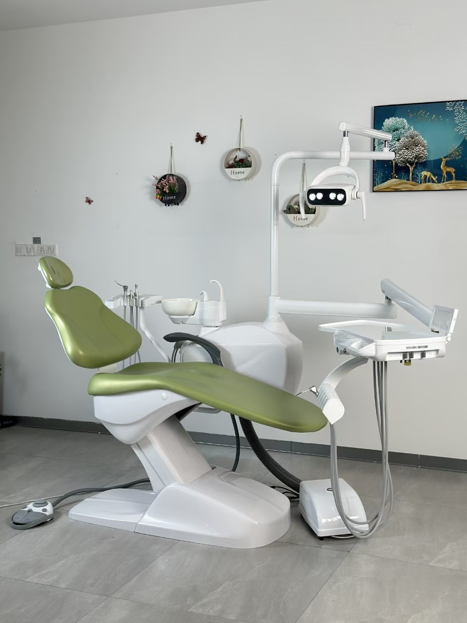 Silla de tratamiento integral dental Cama dental Cama dental Mesa de operación de tratamiento oral Cama de tratamiento integral dental