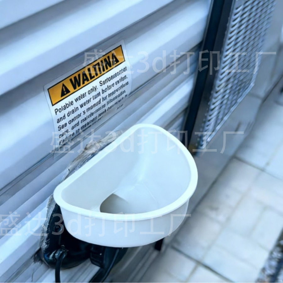 Cross-border bestseller 3D-printed freshwater storage tank filling funnel suitable for various RVs and trailers