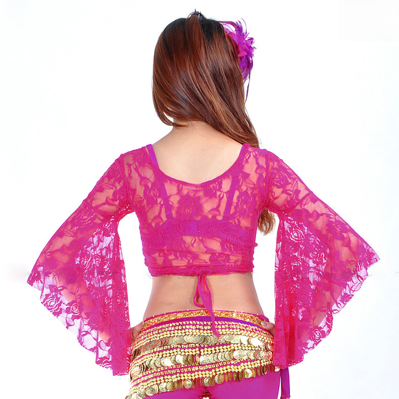Lace butterfly sleeve top, belly dance, belly dance clothing, belly dance lace top brand clothing factory