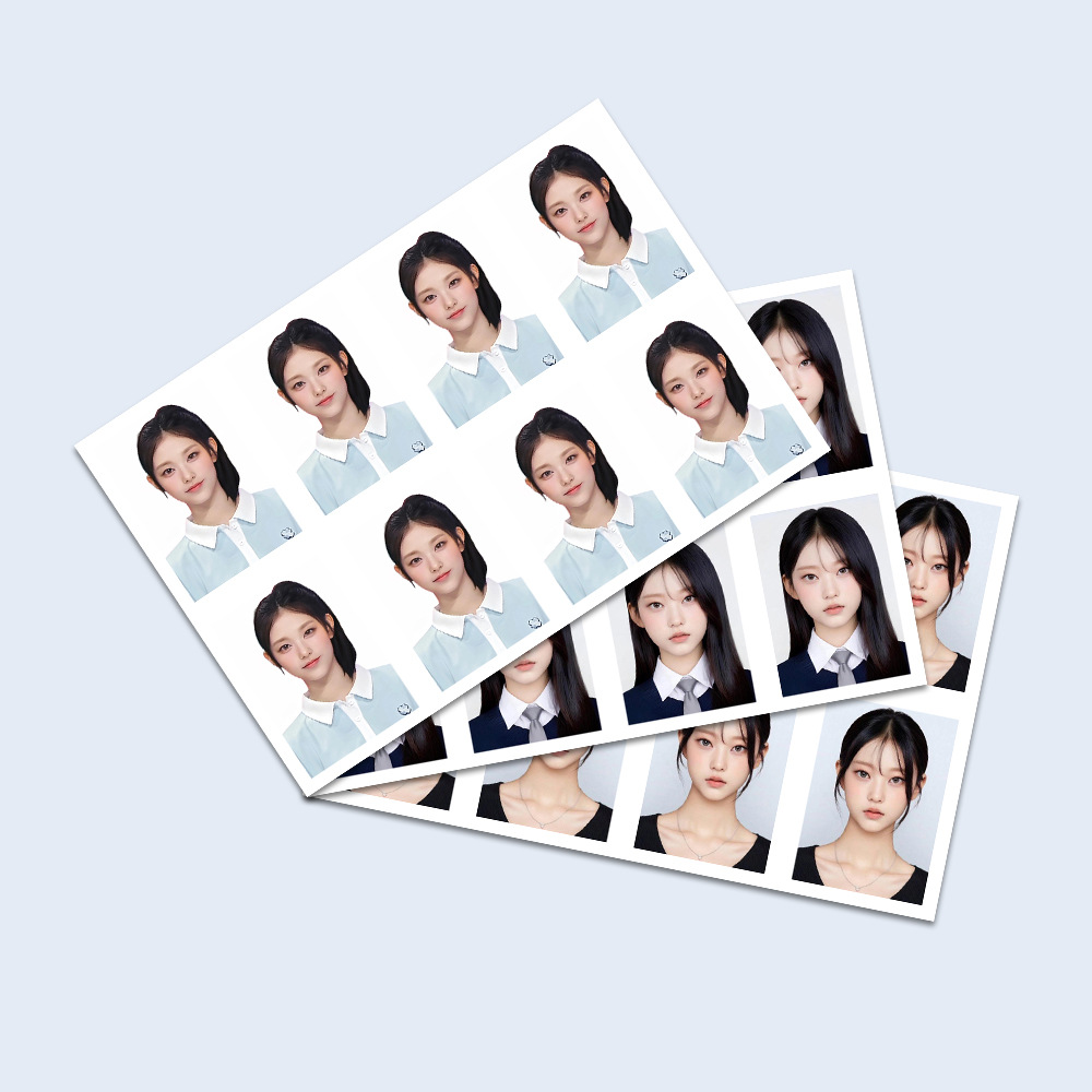 Jiang Haibao's peripheral certificate takes one inch of photo haein…