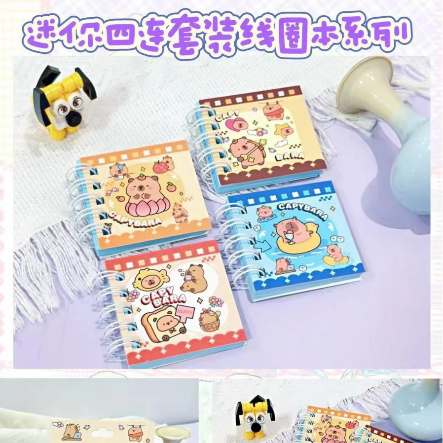 Nuevo stizai Sanli lindo mini lindo pequeño cuaderno de bobina de cuaderno libro de regalo de estudiante papel de premio image 4