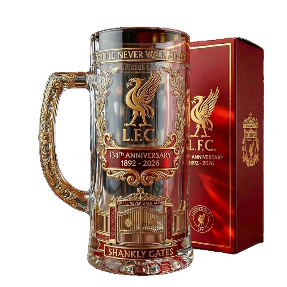 [跨境新品 Commemorative Draft beer cup球队纪念啤酒杯]