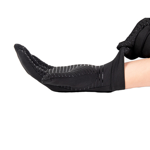 Amazon Copper Fiber Pressure Cycling Gloves for Men and Women Cycling Training Touch Screen Anti-Slip Sports Fitness Gloves Wholesale