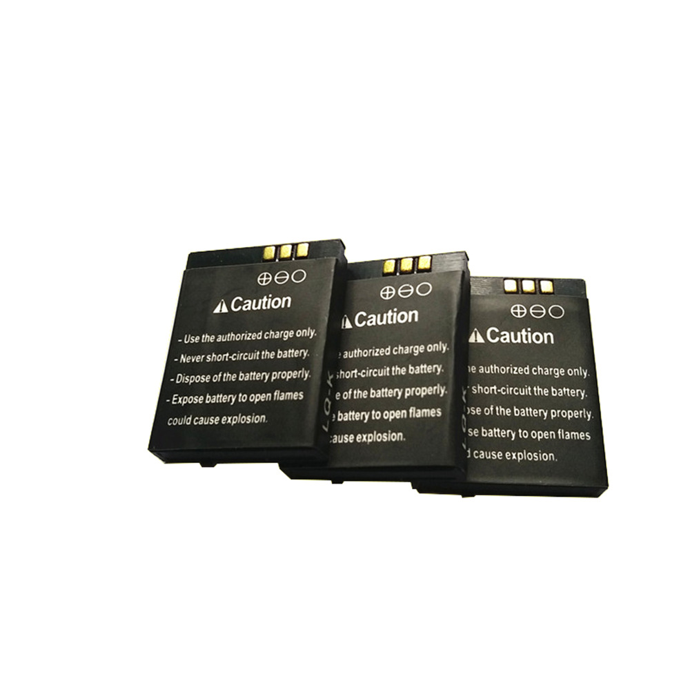 [3pcs/lot 3.7V 380mAh Rechargeable Battery For Smart Watch dz]