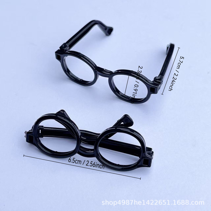 10cm20cm コットンドールラブ13cm 自虐クマ かわいい人形 ぬいぐるみ メガネ おもちゃ アクセサリー|undefined