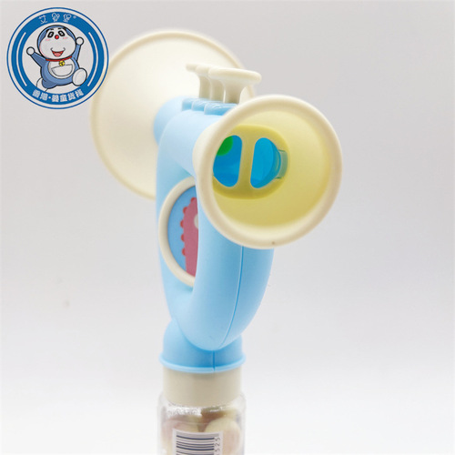 Egg Yolk Flavor Puff Snack, Happy Trumpet 15g Snack for Street Stands and Wholesale Stores