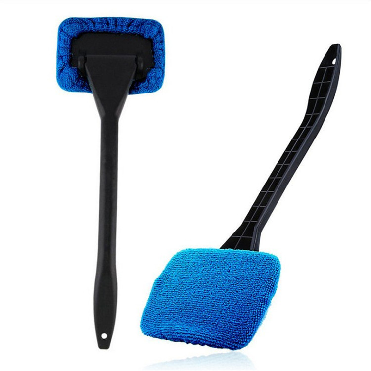 Cepillo de limpieza para parabrisas de automóviles domésticos de doble propósito limpieza multifuncional limpieza limpiador de polvo montado en automóviles limpieza de ventanas de niebla image 6