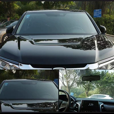 Film Four-wheel Car Window Film | Automotive Film - applicable-to-other-models-all-car-set-black-crystal-front-guard-75cmx12m