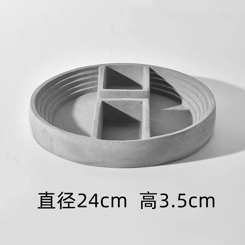 Creativo pequeño escritorio arte plantación planta decorativa flor verde maceta interior maceta carnosa cemento de oficina europeo