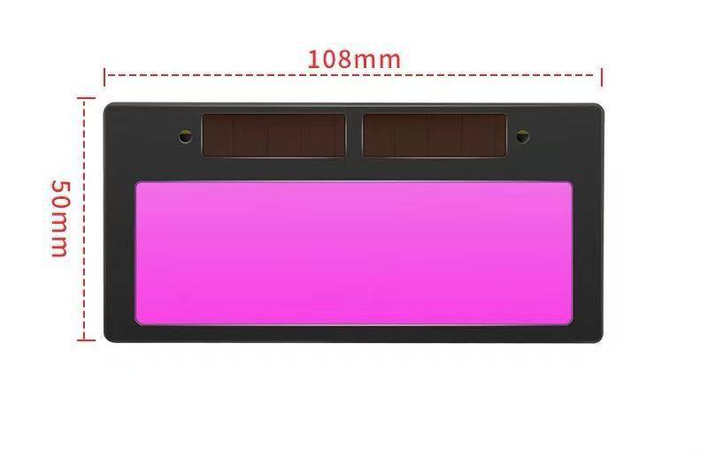 Lente de soldadura con oscurecimiento automático de color verdadero, máscara protectora para soldador LCD con energía solar, máscara de protección ocular anti-UV image 7