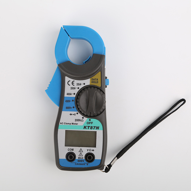 供应批发  中性数字钳形表安培表 CLAMP METER KT87N