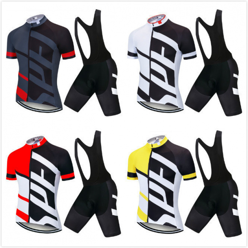 Tour De France Team Version Short-Sleeved Men's Summer Cycling Clothing Outdoor Sports Mountain Bike Road Cycling Clothing