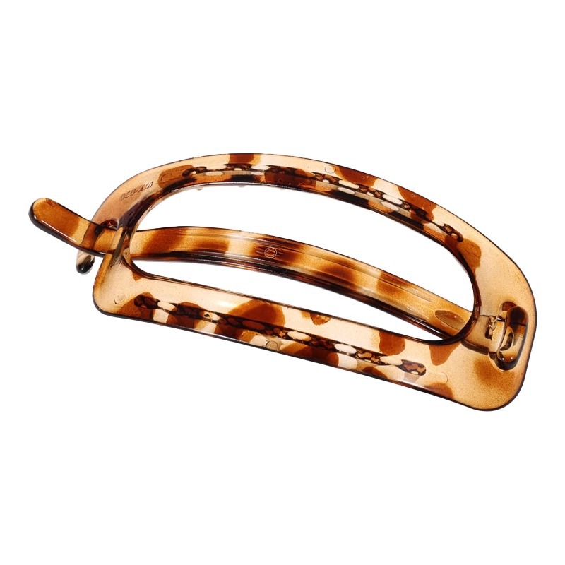 Clip de torsión de color café de alto nivel, clip de cabello de mujer, clip de cabello de tamaño grande, clip de cabello de cabeza posterior, cabello de agarre, toque de cabello