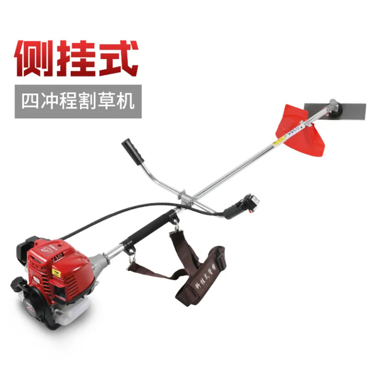 厂家批发侧挂割灌机轻便型背负式汽油开荒打草机 果园松土除草机