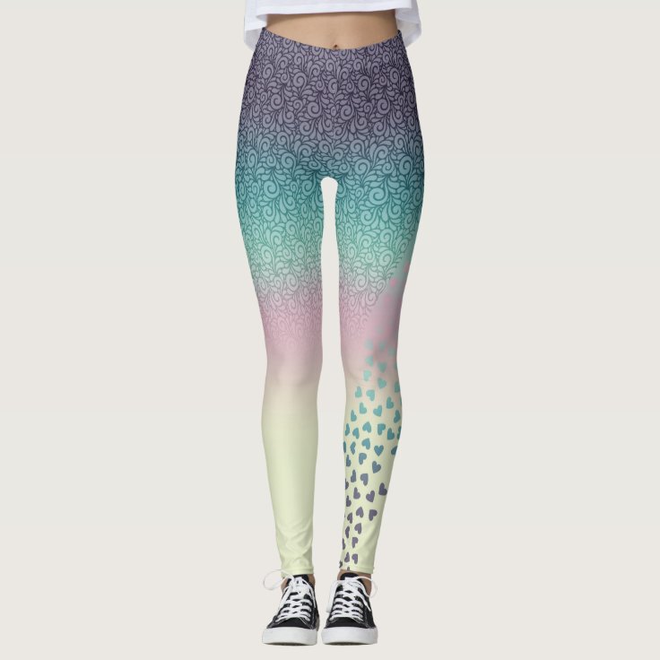 Cross-Border Hot Selling Valentine's Day New Women's Clothing Personalized Digital Love Print Slim Yoga Pants Manufacturer Dropshipping