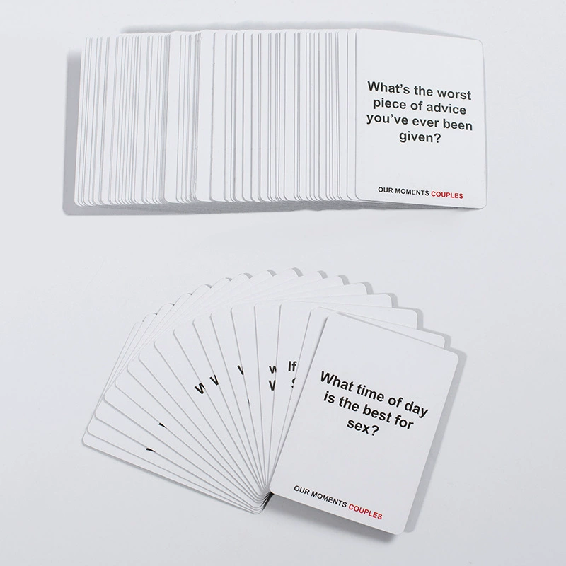 Our Moments Couples Our Time Couple's interesting conversation card game