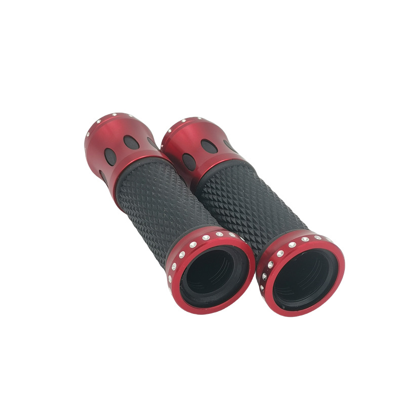 Jinbo Motorcycle Handlebar Rubber Sleeve Cnc Modification Accessories Fuxi Throttle Handle Original Grip Factory Direct Supply