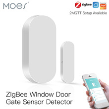 塗鴉ZigBee門磁報警器智能家居門窗感應器智能安防監控防盜探測器