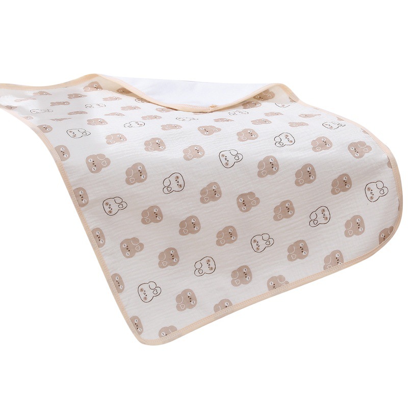 Algodón gasa pañal pad lavable bebé de gran tamaño impermeable niños bebé colchón ancianos menstrual tía mat