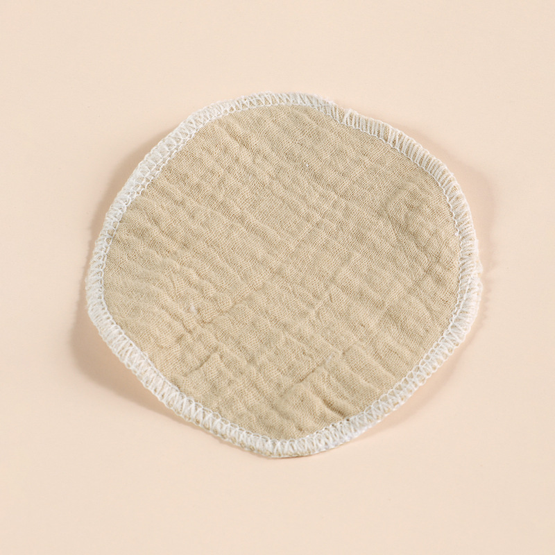 亚马逊热销可重复使用纯棉防溢乳垫三层棉纱布防漏奶亲肤护乳垫|undefined