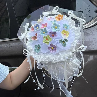 景德镇陶瓷花束手工永生花成品花束送女生女友生日520情人节礼物
