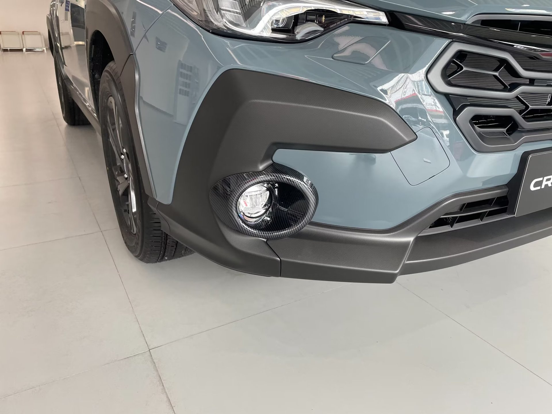 Suitable for 24 Models of Subaru Crosstrek Hood Trim, Rearview Mirror Cover, Fuel Tank Cover, Fog Light Cover