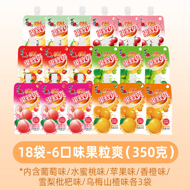 [18봉지 즐겨보세요] 6가지 맛 각 3봉지