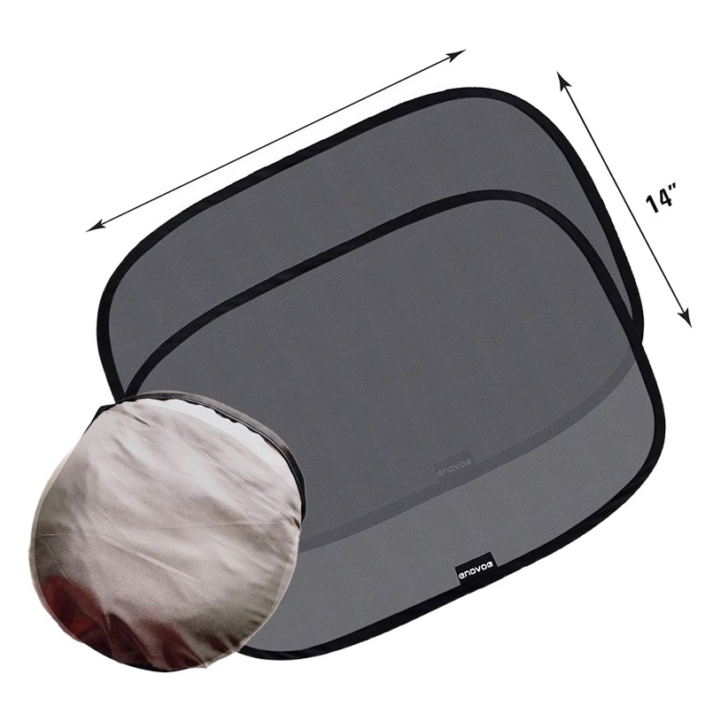 Nuevo coche visera 54*36 ventana de adsorción 80g sombrilla bebé cortina de protección solar sombrilla lateral cortina