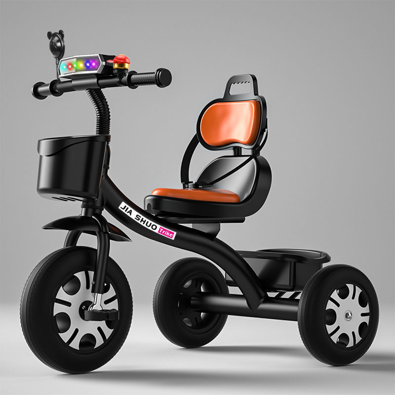 Triciclo para niños, carritos, bicicletas, bicicletas, bebés grandes, bicicletas de tres ruedas.