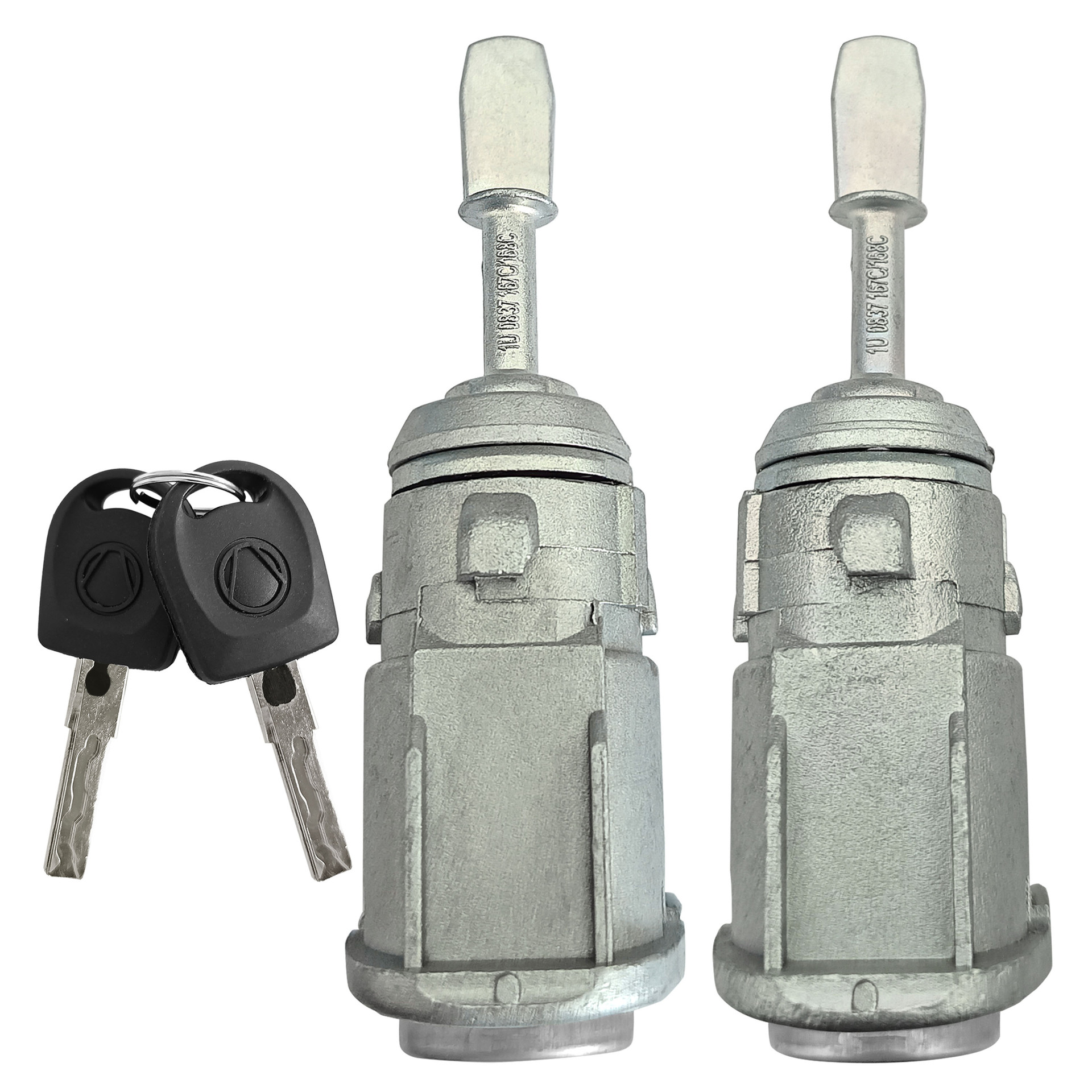 Es adecuado para Volkswagen Golf 4 piezas de cerradura de puerta derecha y derecha 2 llaves OE: 1U0837167 168