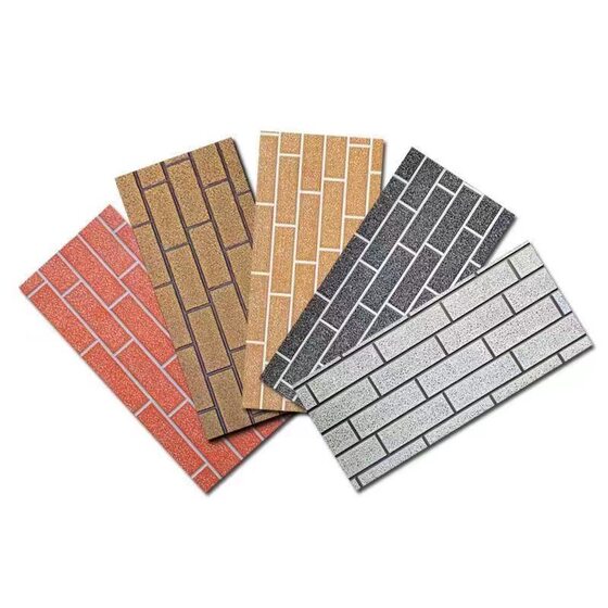 Metal Carved Board Thermal Insulation Integrated Board Polyurethane Thermal Insulation External Wall Decorative Integrated Board Fireproof Metal Carved Board