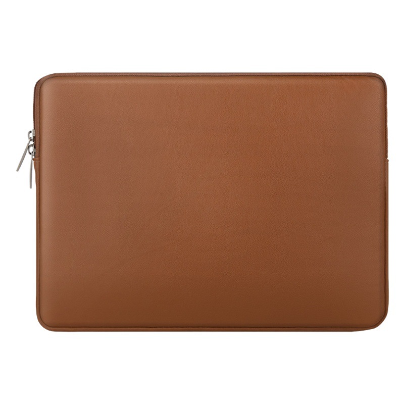 Laptop Bag Pu Leather Anti-Fall Inner Sleeve Bag for Tablet Apple Mac Storage Wholesale 12345.6inch Factory