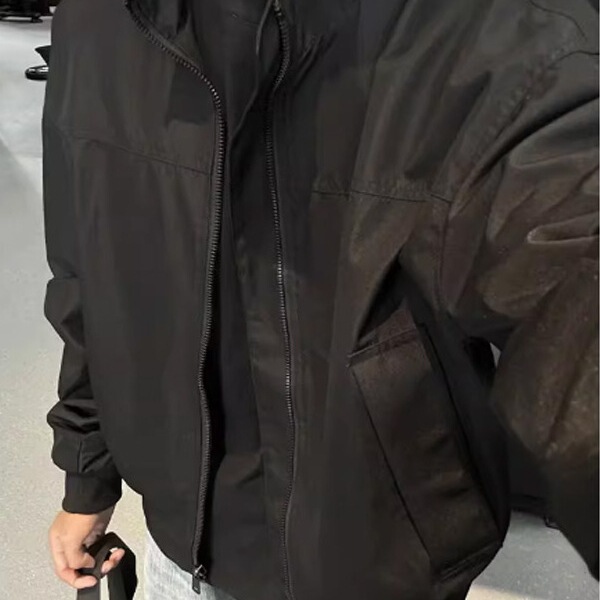 Arvin Is Also Cool Autum Jacket 2025 Bomber Jacket Three-Proof Stand Collar American Workwear Cleanfit Jacket Arvin Is Also Cool Autum Jacket 2025 Bomber Jacket Three-Proof Stand Collar American Workwear Cleanfit Jacket