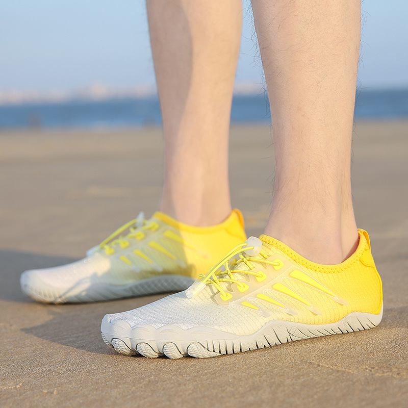 Outdoor Mesh Rubber Sole Barefoot Shoes Men's Beach Water Shoes Non-Slip Anti-Cut Quick-Dry Swimming Shoes Amphibious Beach Shoes Outdoor Mesh Rubber Sole Barefoot Shoes Men's Beach Water Shoes Non-Slip Anti-Cut Quick-Dry Swimming Shoes Amphibious Beach Shoes