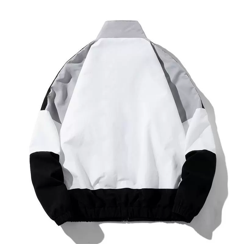 Мужская кожаная куртка весна–осень с воздухопроницаемостью, slim fit, лёгкая повседневная ветровка
