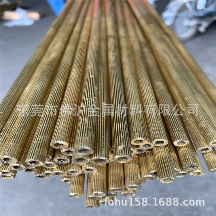 外径28*18 内孔 黄铜管H59/H62/C3604直纹黄铜管 网纹拉花黄铜管