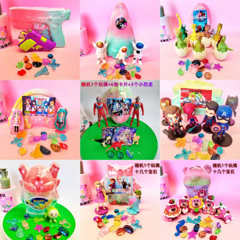 Gem Archaeological Digging Toys Ore Fossil Children's Handmade DIY Boys and Girls Acrylic Archaeological Digging Toys