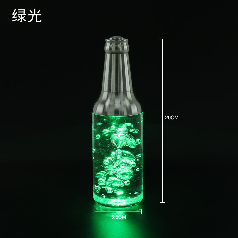 LED creativo pantalla táctil lámpara de mesa bar claro bar comedor bar Mesa lámpara KTV discoteca bar atmósfera decorativa lámpara de vino botella lámpara