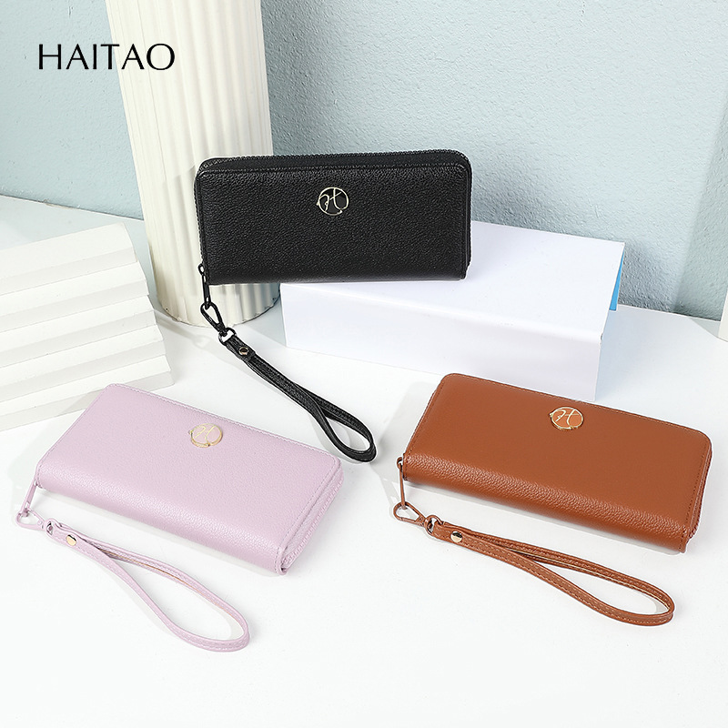 2025 nueva cartera larga multi-tarjeta cartera multipropósito