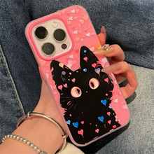 果冻二合一苹果手机壳套带支架苹果14promax手机壳保护套高级感