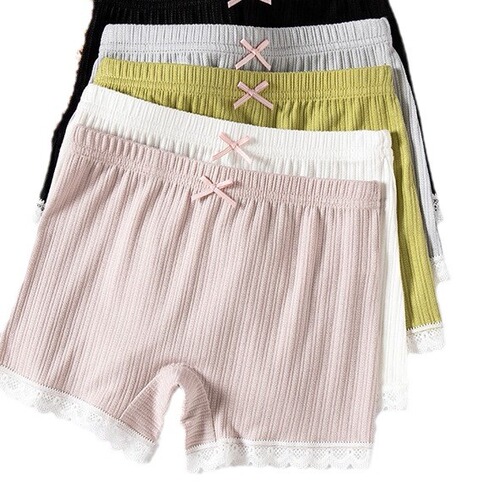 Summer Girls Safety Fashion Summer Princess Style Bodycon Anti-Panicking Baby Leggings Modal Children's Underwear