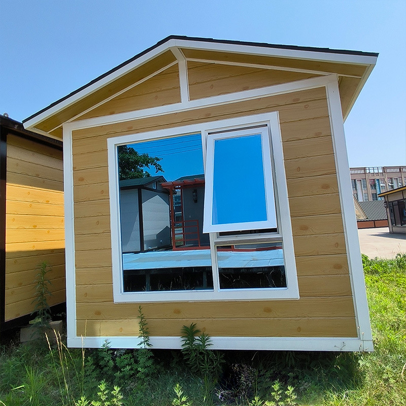 Casa móvil integrada de contenedores casa integrada de tablero móvil casa de acero ligero alojamiento móvil oficina temporal