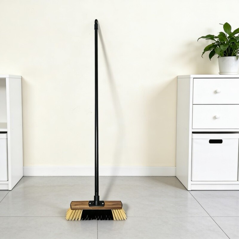 Pet Soft Bristle Broom, Long Iron Handle to Prevent Bending, Thickened for Home Use, Won'T Damage the Floor, Bathroom Cleaning Broom Pet Soft Bristle Broom, Long Iron Handle to Prevent Bending, Thickened for Home Use, Won'T Damage the Floor, Bathroom Cleaning Broom