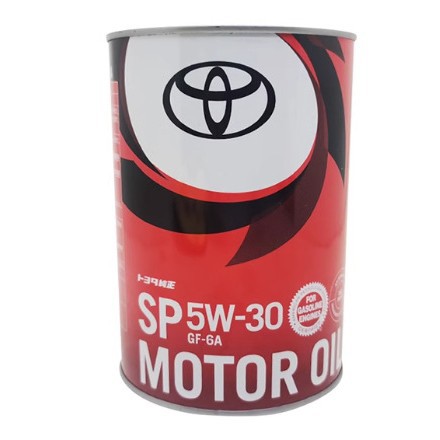 日本进口丰田5W30全合成发动机油皇冠锐志卡罗拉汽车润滑油1L