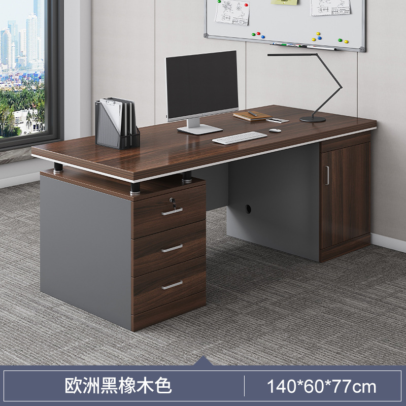 Mesa y silla de personal personal personal mesa de oficina de finanzas mesa de personal mesa de jefe mesa de escritorio doméstico mesa de ordenador